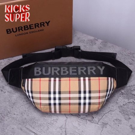 Burberry Bum Bag Vintage Check Medium Archive Beige/Black