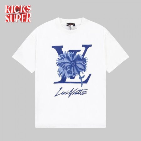 yayoi kusama alliance series psychedelic flower short-sleeved t-shirt white