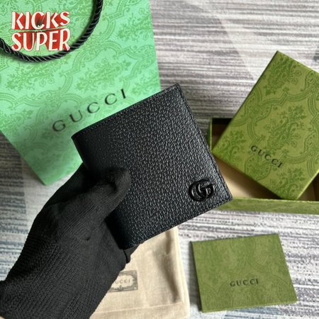Gucci GG Marmont Leather Bi-Fold Wallet