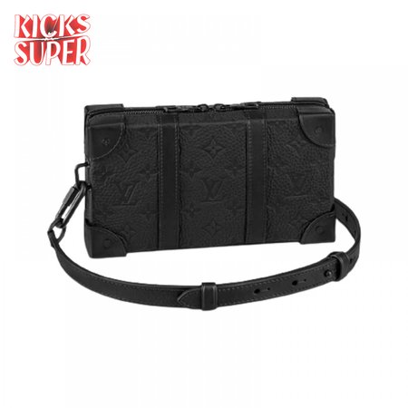 soft trunk wallet taurillon monogram leather lmb015