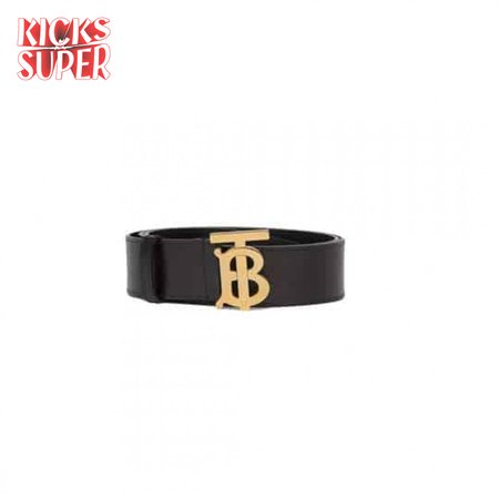 BURBERRY MONOGRAM MOTIF LEAHTHER BELT - B31