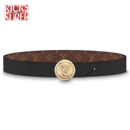monogram circle logo 35mm reversible belt - b154