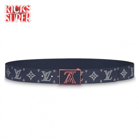 belt metropole monogram upside down ink navy - b132