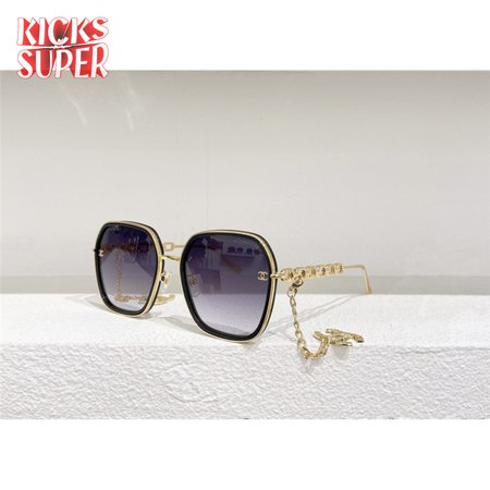 chanel chain square sunglasses
