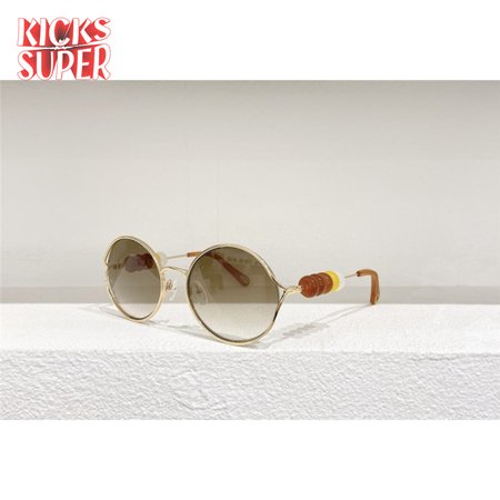 chole classic embellished bead sunglasses