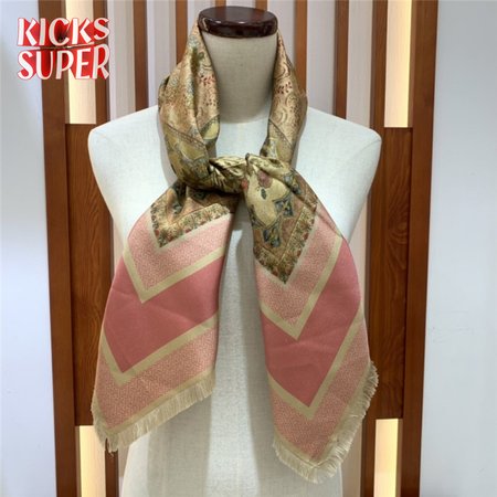 Dior Patchwork Rosiers square scarf