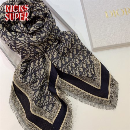 dior print shawl