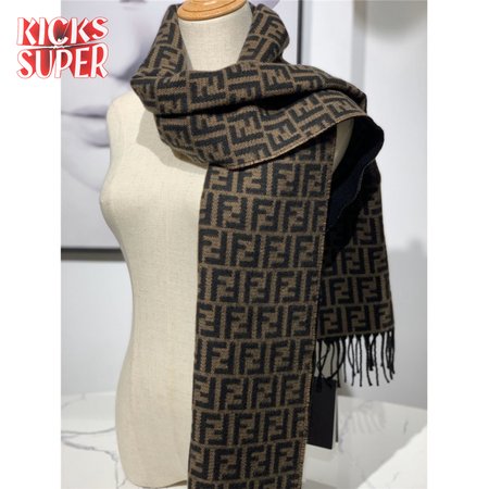 Fendi cashmere shawl Brown