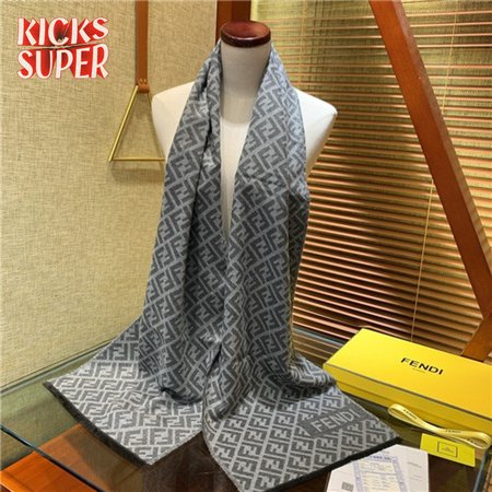 fendi FF cashmere scarf scarves