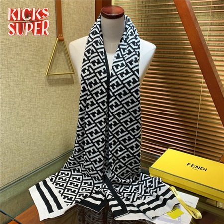 fendi FF cashmere scarf scarves