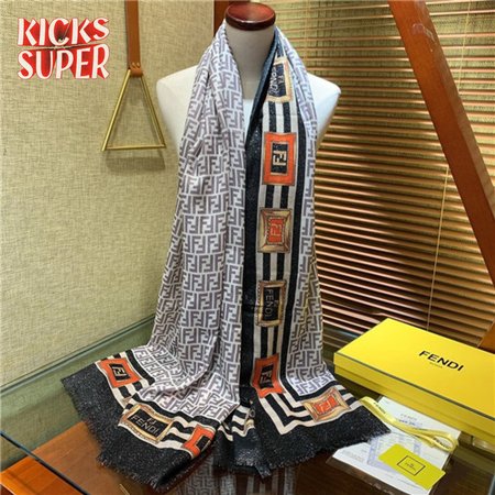 fendi FF cashmere scarf scarves