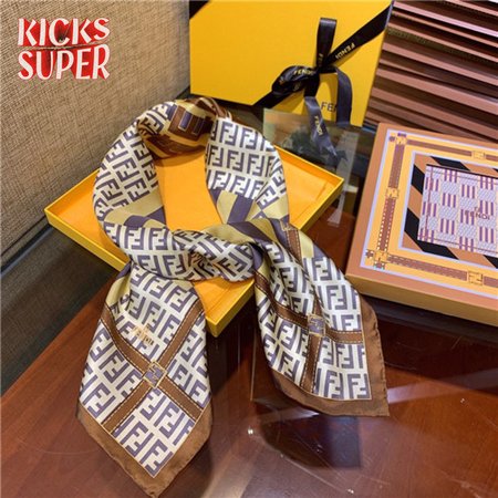 fendi silk square scarf