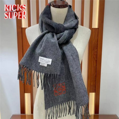loewe wool cashmere scarfs