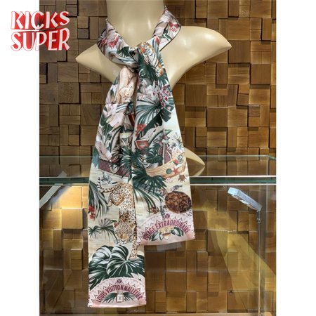 Voyage Extraordinaire silk scarf