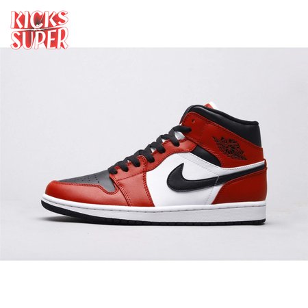 Air Jordan 1 Mid Chicago Toe Unisex