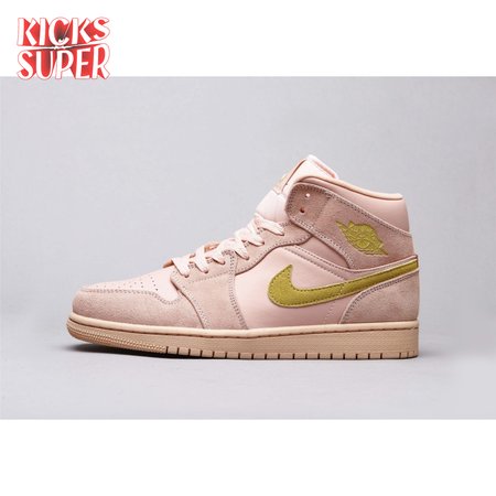 Air Jordan 1 Mid Coral Gold 36-46