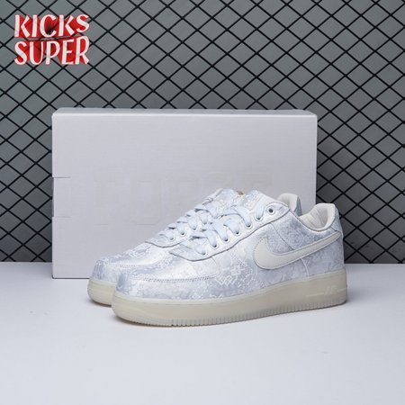 Nike CLOT x Air Force 1 White AO9286-100 Unisex
