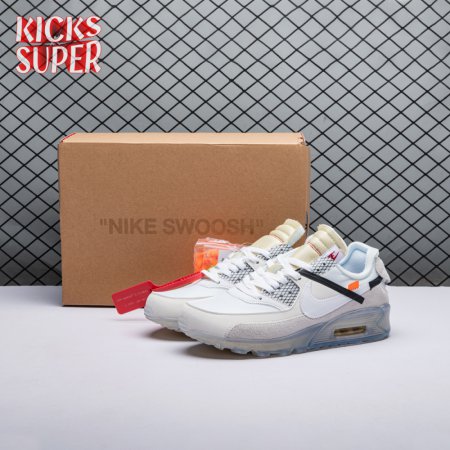 Nike OFF-WHITE x Air Max 90 White Men's