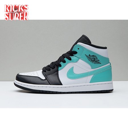 Air Jordan 1 Mid Tropical Twist Igloo 554724-132 Unisex