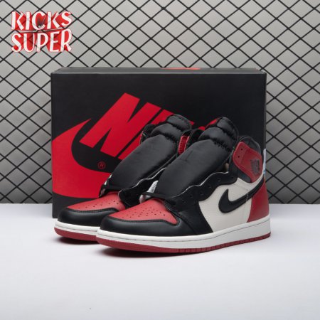 Jordan 1 Retro High Bred Toe Unisex