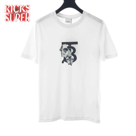 BALENCIAGA ANGEL PRINT CREW NECK T SHIRT