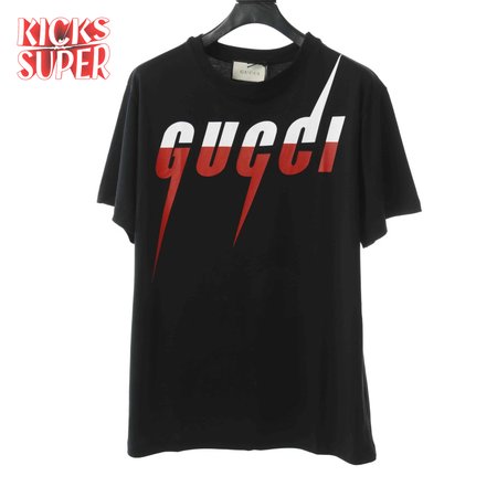 GUCCI PRINT T SHIRT WHITE - RED GC29