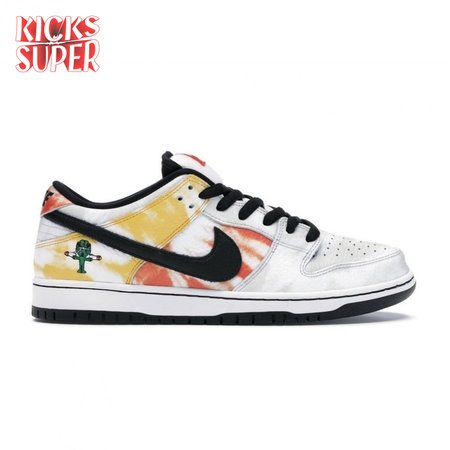 Dunk SB Low 'Tie-Dye Raygun - White' Men's