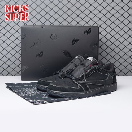 Jordan 1 Retro Low OG SP Travis Scott Black Phantom Unisex