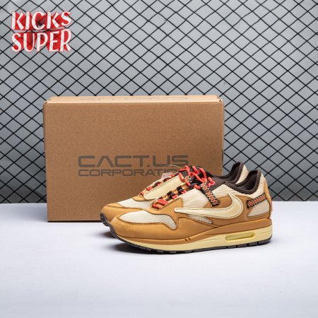 Nike Air Max 1 Travis Scott Cactus Jack Wheat Lemon Drop DO9392-701 Unisex