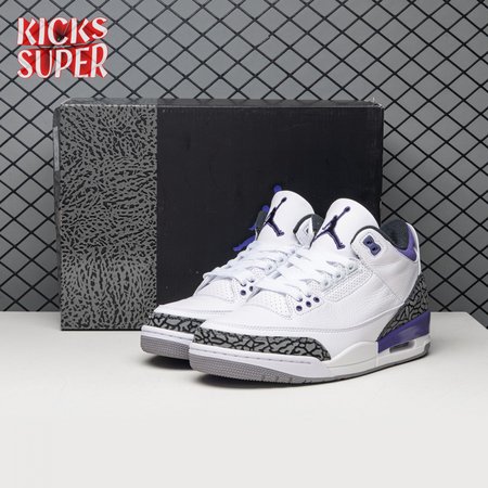 Air Jordan 3 Dark Iris CT8532-105 Men's