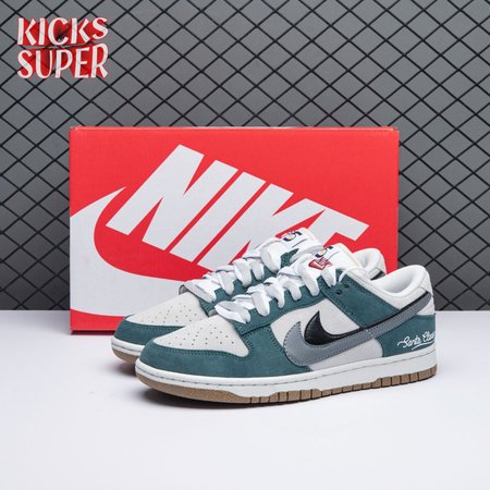 Nike SB Dunk Low Grey Green Black DO9457-110 Unisex
