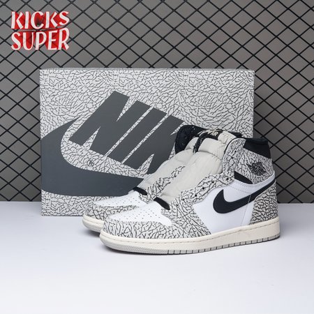 Jordan 1 Retro High OG White Cement DZ5485-052 Men's