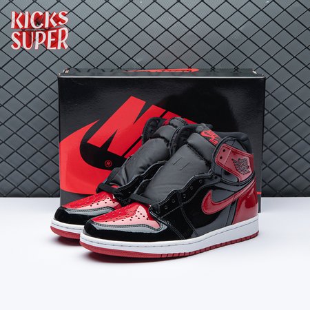 Air Jordan 1 Retro High OG Patent 'Bred' Unisex