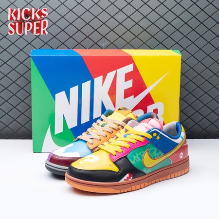 Nike Dunk Low What the Super Mario Custom Men's