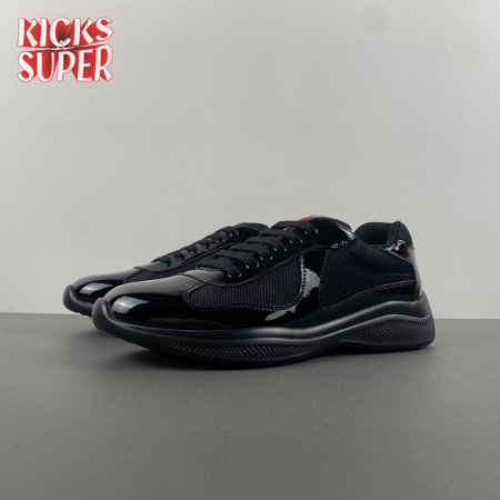 Prada America's Cup Black Sneakers
