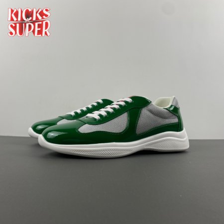 Prada America's Cup Green Sneakers