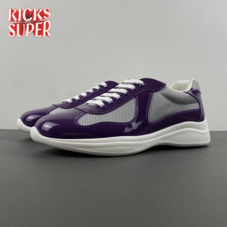 Prada America's Cup Purple Sneakers