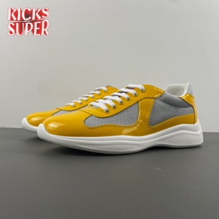Prada America's Cup Yellow Sneakers