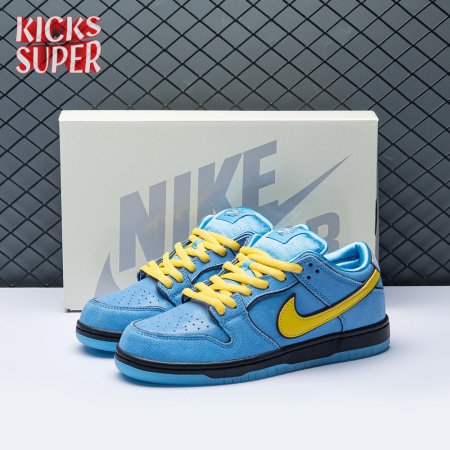 Nike SB Dunk Powerpuff Girls x Nike SB Dunk Low "Bubbles" Blue Chill FZ8320-400 Unisex