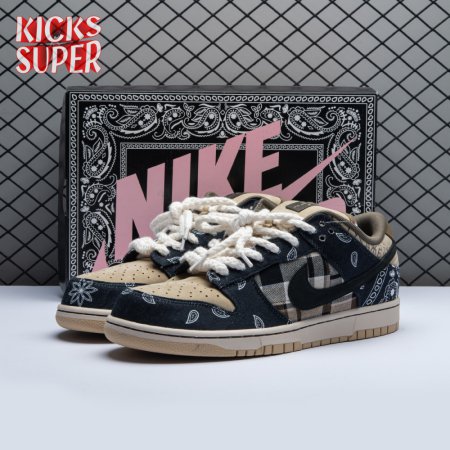 Travis Scott x Dunk Low Premium QS SB 'Cactus Jack' Unisex