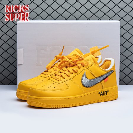 Off-White x Air Force 1 Low 'University Gold' Unisex