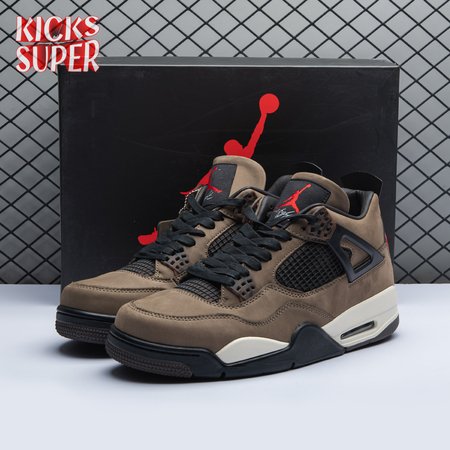Jordan 4 Retro Travis Scott Cactus Jack Men's