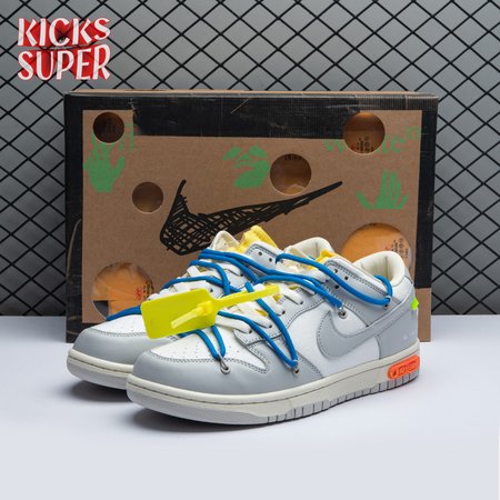 Nike Dunk Low Off-White Lot 10 DM1602 112 Unisex