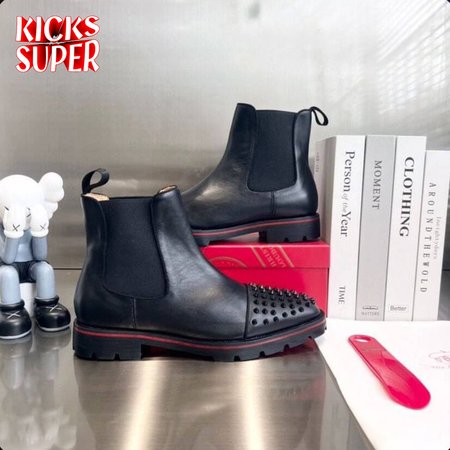 Christian Louboutin Leather Ankle Boots 38-47