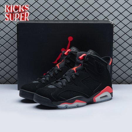 Jordan 6 Retro Black 'Infrared' 384664 060 Men's