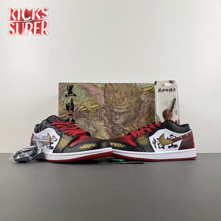 Black Myth Wukong Air Jordan 1 Low 553558-161 Unisex