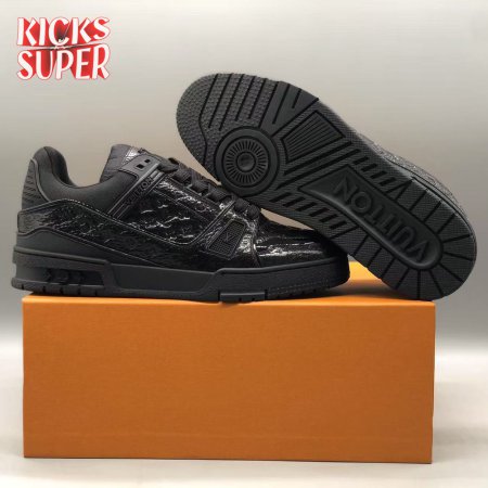 Black Trainer Sneakers