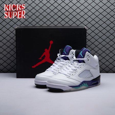 Jordan 5 Retro Grape (2013) 136027-108 Men's