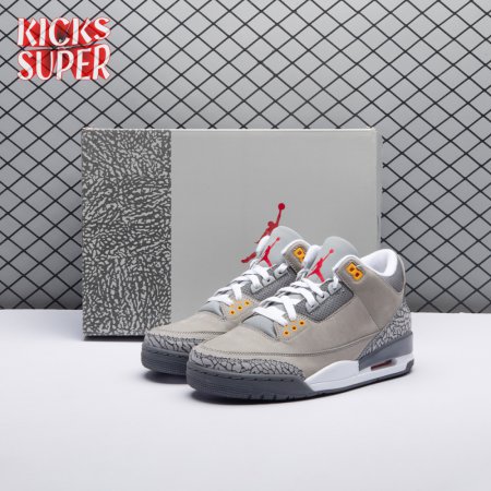 Air Jordan 3 Retro 'Cool Grey' 2021 Men's