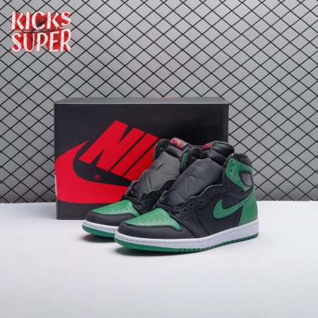 Jordan 1 Retro High Pine Green Black 555088-030 Men's